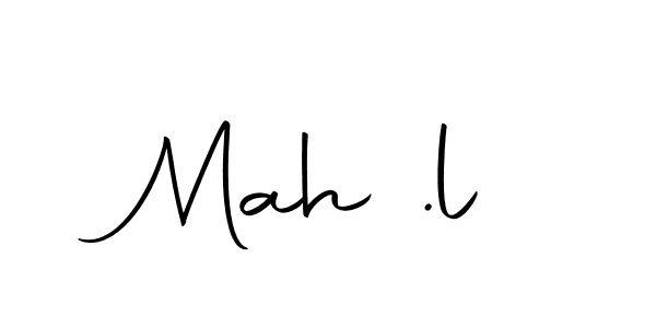 Mah .l stylish signature style. Best Handwritten Sign (Autography-DOLnW) for my name. Handwritten Signature Collection Ideas for my name Mah .l. Mah .l signature style 10 images and pictures png