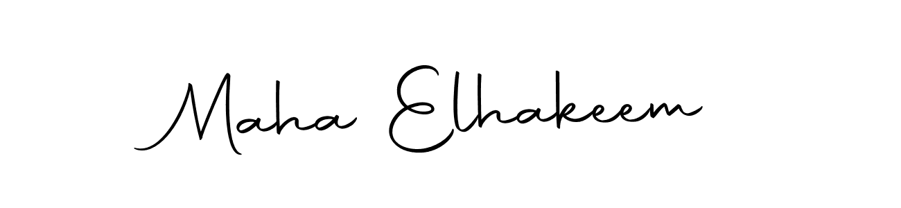 You should practise on your own different ways (Autography-DOLnW) to write your name (Maha Elhakeem) in signature. don't let someone else do it for you. Maha Elhakeem signature style 10 images and pictures png