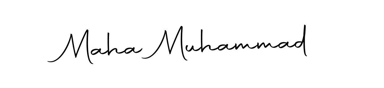 Make a short Maha Muhammad signature style. Manage your documents anywhere anytime using Autography-DOLnW. Create and add eSignatures, submit forms, share and send files easily. Maha Muhammad signature style 10 images and pictures png