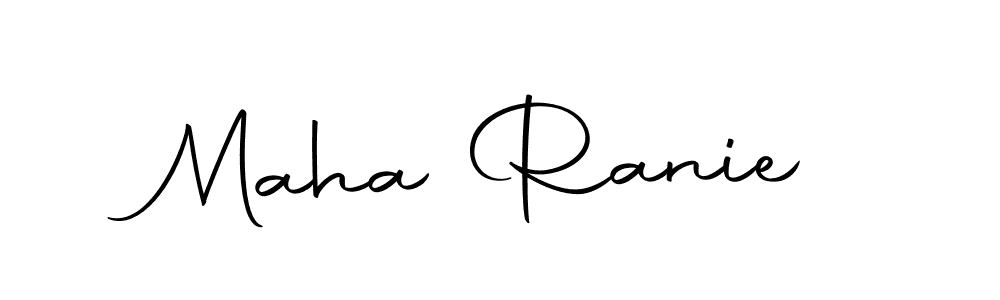 The best way (Autography-DOLnW) to make a short signature is to pick only two or three words in your name. The name Maha Ranie include a total of six letters. For converting this name. Maha Ranie signature style 10 images and pictures png