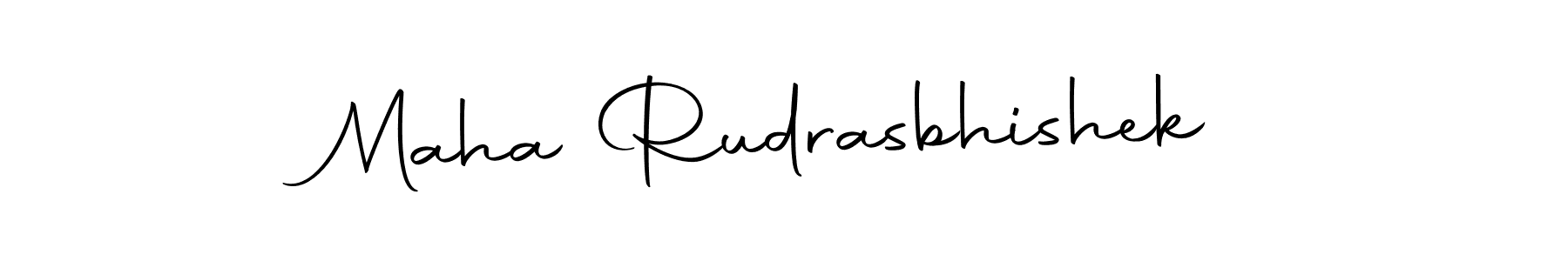 Here are the top 10 professional signature styles for the name Maha Rudrasbhishek. These are the best autograph styles you can use for your name. Maha Rudrasbhishek signature style 10 images and pictures png
