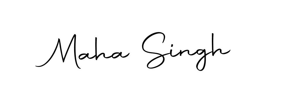 How to make Maha Singh name signature. Use Autography-DOLnW style for creating short signs online. This is the latest handwritten sign. Maha Singh signature style 10 images and pictures png