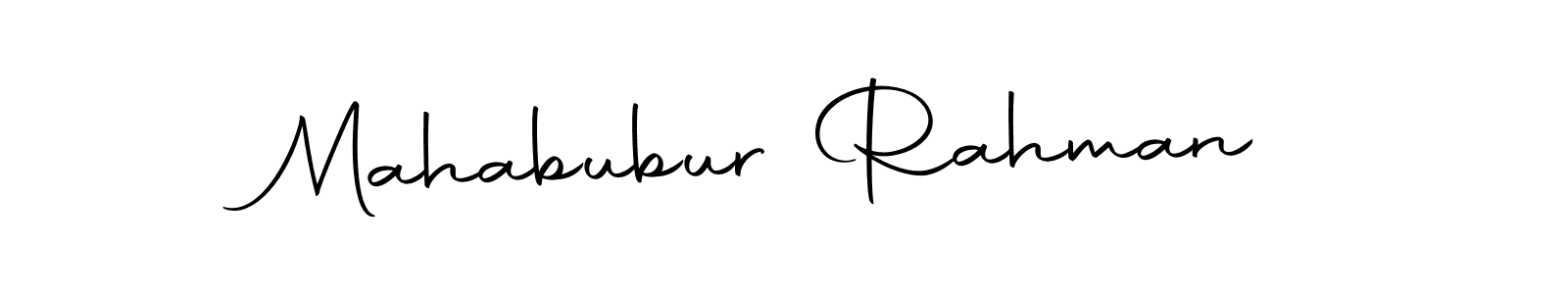 Use a signature maker to create a handwritten signature online. With this signature software, you can design (Autography-DOLnW) your own signature for name Mahabubur Rahman. Mahabubur Rahman signature style 10 images and pictures png