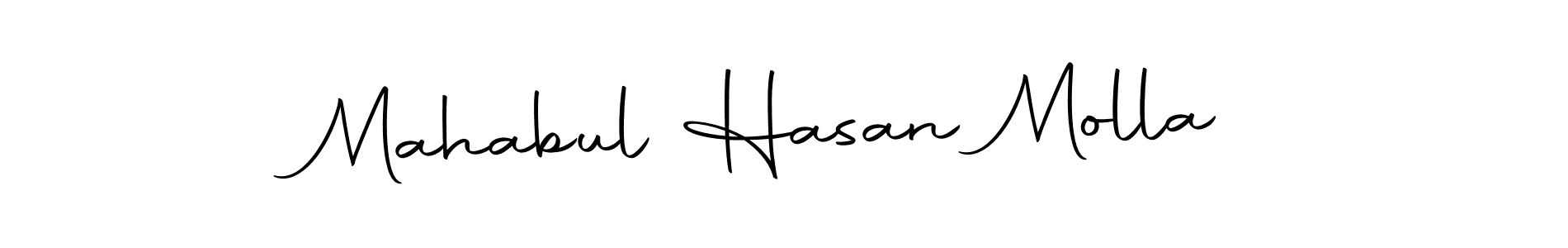 Similarly Autography-DOLnW is the best handwritten signature design. Signature creator online .You can use it as an online autograph creator for name Mahabul Hasan Molla. Mahabul Hasan Molla signature style 10 images and pictures png