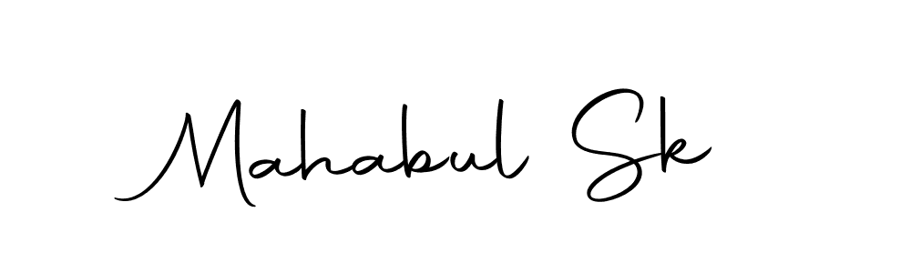 Make a beautiful signature design for name Mahabul Sk. With this signature (Autography-DOLnW) style, you can create a handwritten signature for free. Mahabul Sk signature style 10 images and pictures png