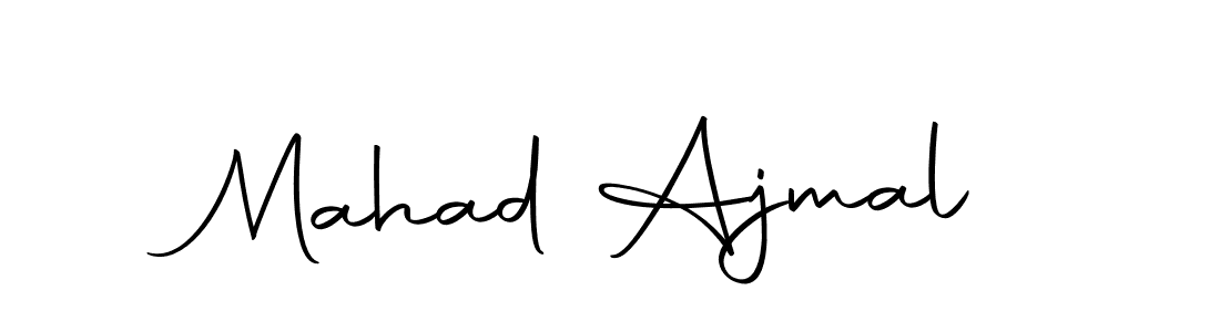 How to make Mahad Ajmal signature? Autography-DOLnW is a professional autograph style. Create handwritten signature for Mahad Ajmal name. Mahad Ajmal signature style 10 images and pictures png