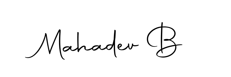 The best way (Autography-DOLnW) to make a short signature is to pick only two or three words in your name. The name Mahadev B include a total of six letters. For converting this name. Mahadev B signature style 10 images and pictures png