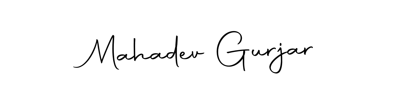 Here are the top 10 professional signature styles for the name Mahadev Gurjar. These are the best autograph styles you can use for your name. Mahadev Gurjar signature style 10 images and pictures png