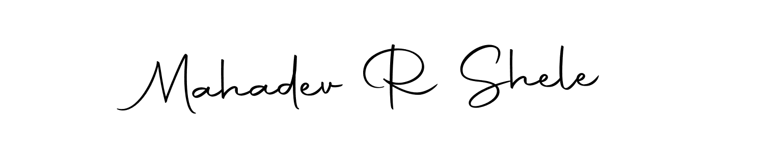 How to make Mahadev R Shele signature? Autography-DOLnW is a professional autograph style. Create handwritten signature for Mahadev R Shele name. Mahadev R Shele signature style 10 images and pictures png