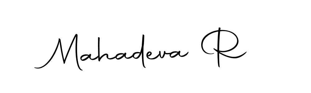 Make a beautiful signature design for name Mahadeva R. Use this online signature maker to create a handwritten signature for free. Mahadeva R signature style 10 images and pictures png