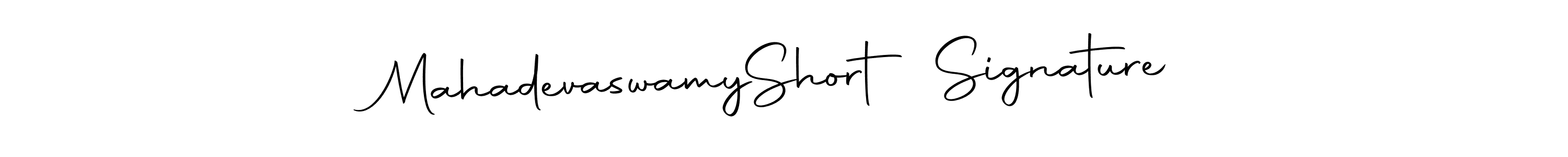 This is the best signature style for the Mahadevaswamy  Short Signature name. Also you like these signature font (Autography-DOLnW). Mix name signature. Mahadevaswamy  Short Signature signature style 10 images and pictures png