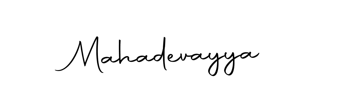 How to make Mahadevayya signature? Autography-DOLnW is a professional autograph style. Create handwritten signature for Mahadevayya name. Mahadevayya signature style 10 images and pictures png