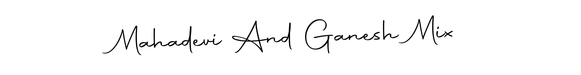 Similarly Autography-DOLnW is the best handwritten signature design. Signature creator online .You can use it as an online autograph creator for name Mahadevi And Ganesh Mix. Mahadevi And Ganesh Mix signature style 10 images and pictures png