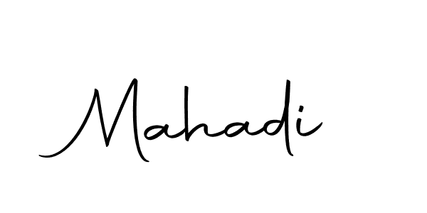 Design your own signature with our free online signature maker. With this signature software, you can create a handwritten (Autography-DOLnW) signature for name Mahadi. Mahadi signature style 10 images and pictures png