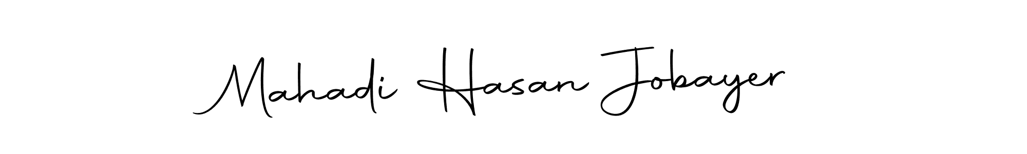 Make a beautiful signature design for name Mahadi Hasan Jobayer. With this signature (Autography-DOLnW) style, you can create a handwritten signature for free. Mahadi Hasan Jobayer signature style 10 images and pictures png