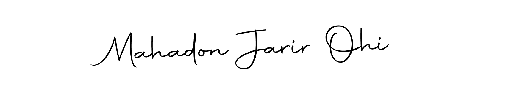 You can use this online signature creator to create a handwritten signature for the name Mahadon Jarir Ohi. This is the best online autograph maker. Mahadon Jarir Ohi signature style 10 images and pictures png