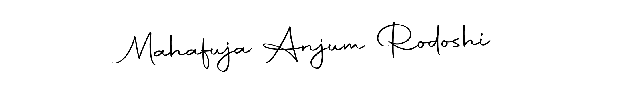 Similarly Autography-DOLnW is the best handwritten signature design. Signature creator online .You can use it as an online autograph creator for name Mahafuja Anjum Rodoshi. Mahafuja Anjum Rodoshi signature style 10 images and pictures png