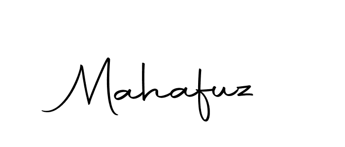 Make a beautiful signature design for name Mahafuz. With this signature (Autography-DOLnW) style, you can create a handwritten signature for free. Mahafuz signature style 10 images and pictures png