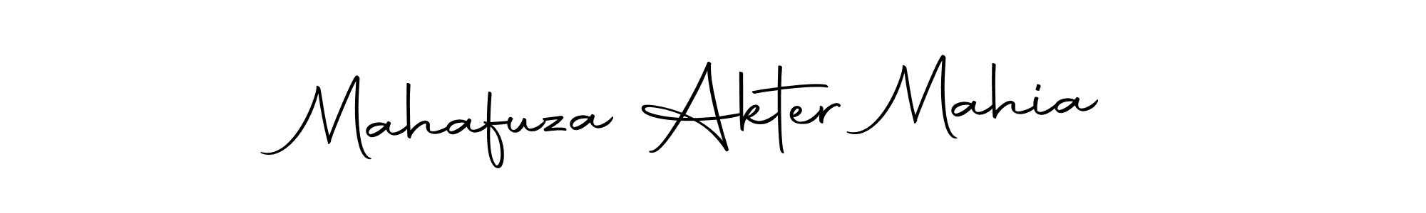 Similarly Autography-DOLnW is the best handwritten signature design. Signature creator online .You can use it as an online autograph creator for name Mahafuza Akter Mahia. Mahafuza Akter Mahia signature style 10 images and pictures png