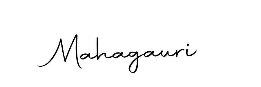 Create a beautiful signature design for name Mahagauri. With this signature (Autography-DOLnW) fonts, you can make a handwritten signature for free. Mahagauri signature style 10 images and pictures png