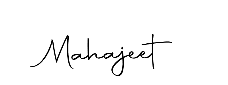 Create a beautiful signature design for name Mahajeet. With this signature (Autography-DOLnW) fonts, you can make a handwritten signature for free. Mahajeet signature style 10 images and pictures png