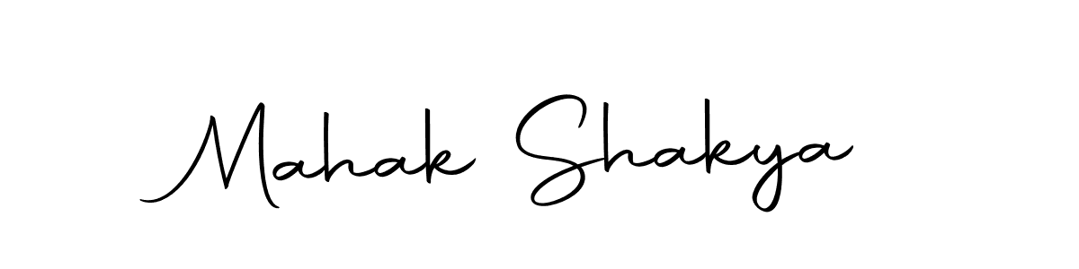 Create a beautiful signature design for name Mahak Shakya. With this signature (Autography-DOLnW) fonts, you can make a handwritten signature for free. Mahak Shakya signature style 10 images and pictures png