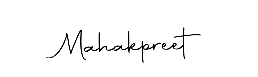 Mahakpreet stylish signature style. Best Handwritten Sign (Autography-DOLnW) for my name. Handwritten Signature Collection Ideas for my name Mahakpreet. Mahakpreet signature style 10 images and pictures png