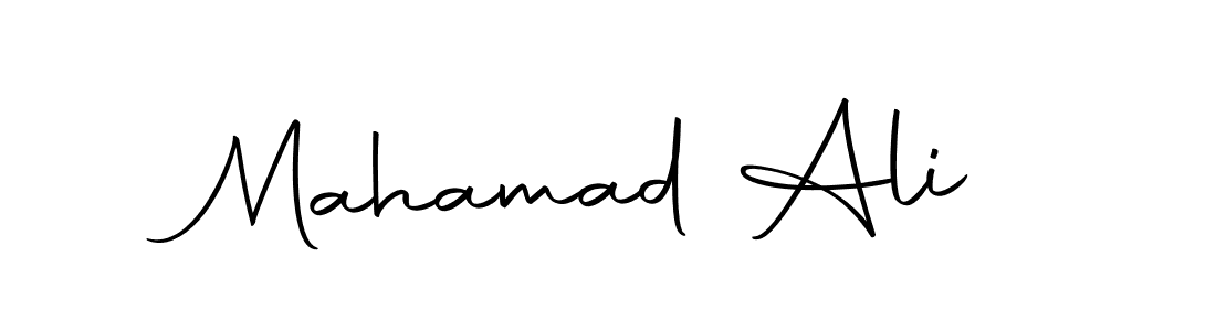 Also we have Mahamad Ali name is the best signature style. Create professional handwritten signature collection using Autography-DOLnW autograph style. Mahamad Ali signature style 10 images and pictures png