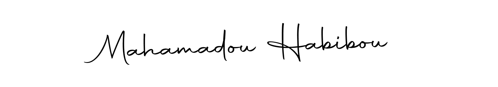 Mahamadou Habibou stylish signature style. Best Handwritten Sign (Autography-DOLnW) for my name. Handwritten Signature Collection Ideas for my name Mahamadou Habibou. Mahamadou Habibou signature style 10 images and pictures png