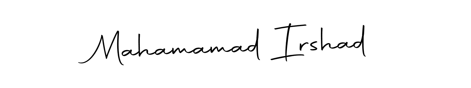 Also You can easily find your signature by using the search form. We will create Mahamamad Irshad name handwritten signature images for you free of cost using Autography-DOLnW sign style. Mahamamad Irshad signature style 10 images and pictures png