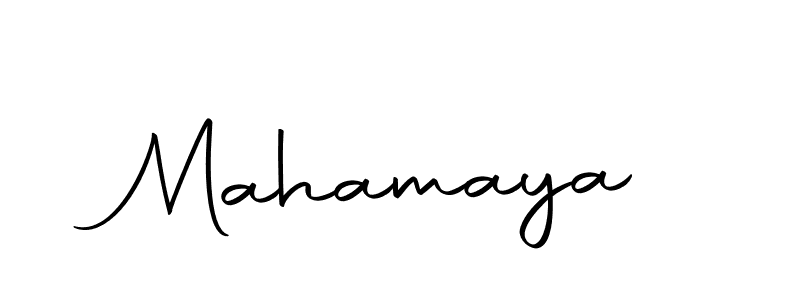 How to make Mahamaya name signature. Use Autography-DOLnW style for creating short signs online. This is the latest handwritten sign. Mahamaya signature style 10 images and pictures png