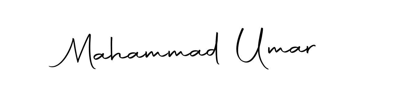 How to make Mahammad Umar name signature. Use Autography-DOLnW style for creating short signs online. This is the latest handwritten sign. Mahammad Umar signature style 10 images and pictures png
