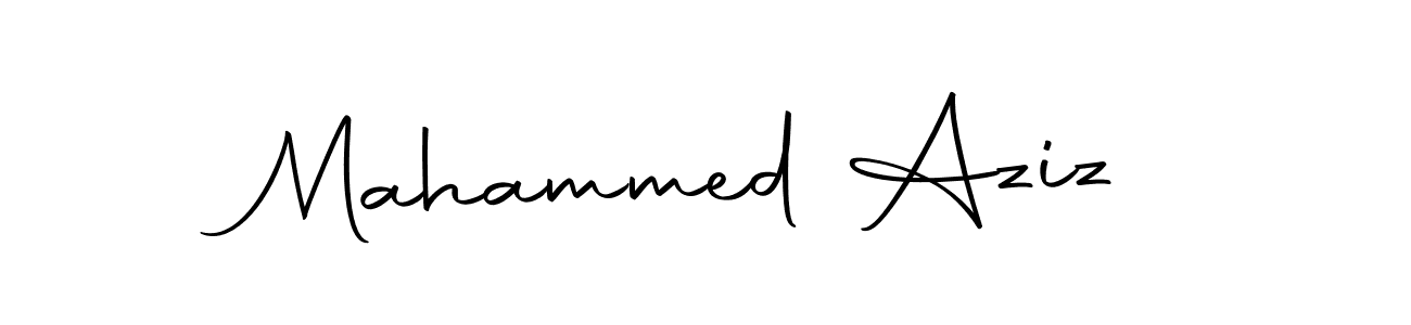 Also we have Mahammed Aziz name is the best signature style. Create professional handwritten signature collection using Autography-DOLnW autograph style. Mahammed Aziz signature style 10 images and pictures png