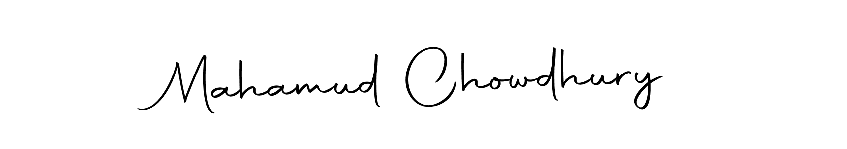 Make a beautiful signature design for name Mahamud Chowdhury. Use this online signature maker to create a handwritten signature for free. Mahamud Chowdhury signature style 10 images and pictures png