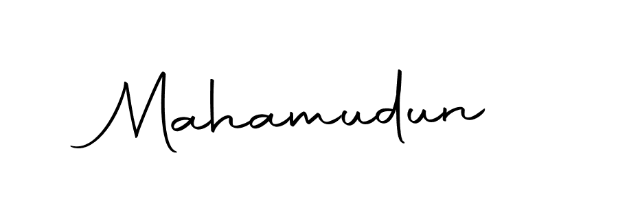 How to make Mahamudun name signature. Use Autography-DOLnW style for creating short signs online. This is the latest handwritten sign. Mahamudun signature style 10 images and pictures png