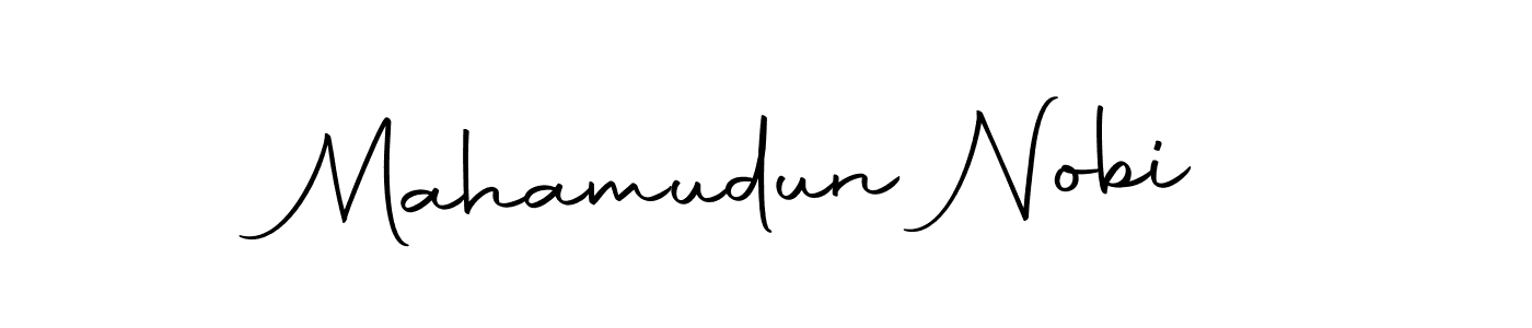 You can use this online signature creator to create a handwritten signature for the name Mahamudun Nobi. This is the best online autograph maker. Mahamudun Nobi signature style 10 images and pictures png