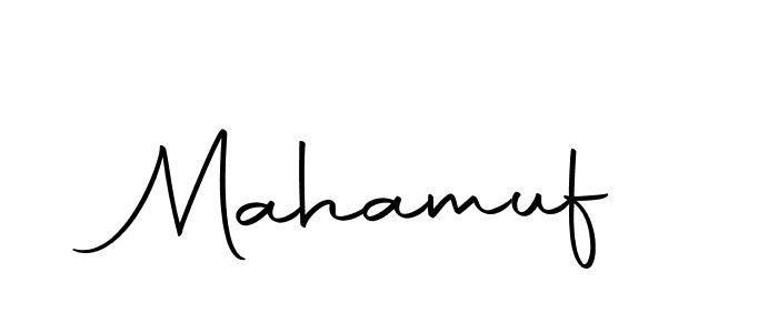 How to make Mahamuf name signature. Use Autography-DOLnW style for creating short signs online. This is the latest handwritten sign. Mahamuf signature style 10 images and pictures png