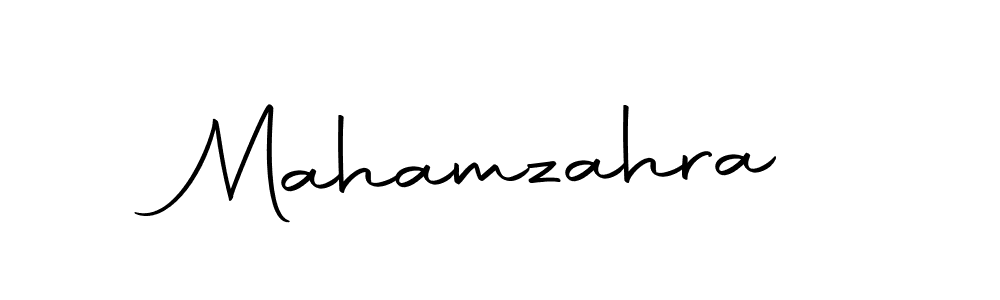 You should practise on your own different ways (Autography-DOLnW) to write your name (Mahamzahra) in signature. don't let someone else do it for you. Mahamzahra signature style 10 images and pictures png