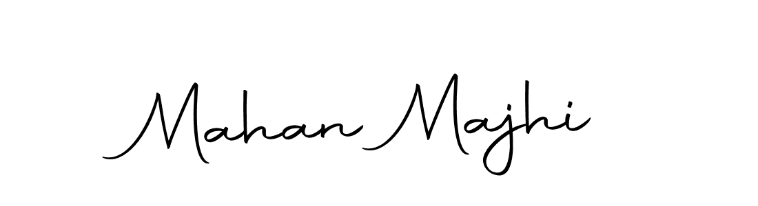 Create a beautiful signature design for name Mahan Majhi. With this signature (Autography-DOLnW) fonts, you can make a handwritten signature for free. Mahan Majhi signature style 10 images and pictures png