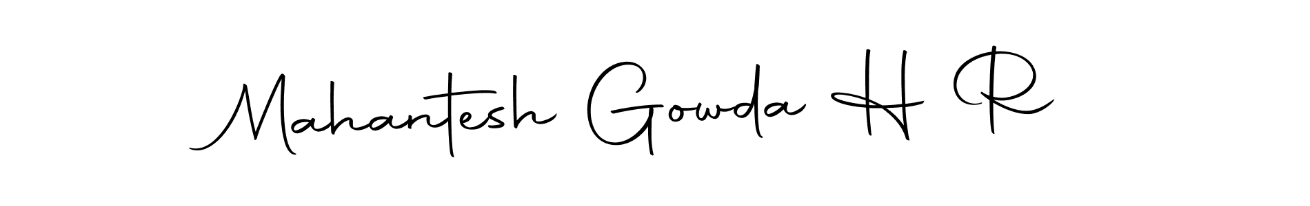 Mahantesh Gowda H R stylish signature style. Best Handwritten Sign (Autography-DOLnW) for my name. Handwritten Signature Collection Ideas for my name Mahantesh Gowda H R. Mahantesh Gowda H R signature style 10 images and pictures png