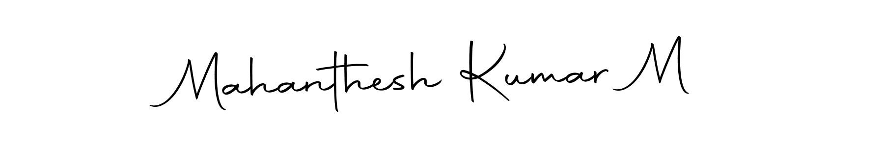 How to make Mahanthesh Kumar M signature? Autography-DOLnW is a professional autograph style. Create handwritten signature for Mahanthesh Kumar M name. Mahanthesh Kumar M signature style 10 images and pictures png