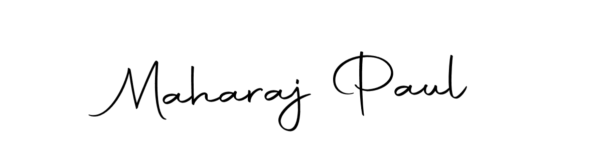 How to make Maharaj Paul name signature. Use Autography-DOLnW style for creating short signs online. This is the latest handwritten sign. Maharaj Paul signature style 10 images and pictures png