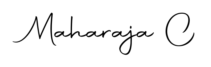 The Autography-DOLnW typeface gives name Maharaja C a refined look. Suitable for certificates, diplomas, and official verification. Maharaja C signature style 10 images and pictures png