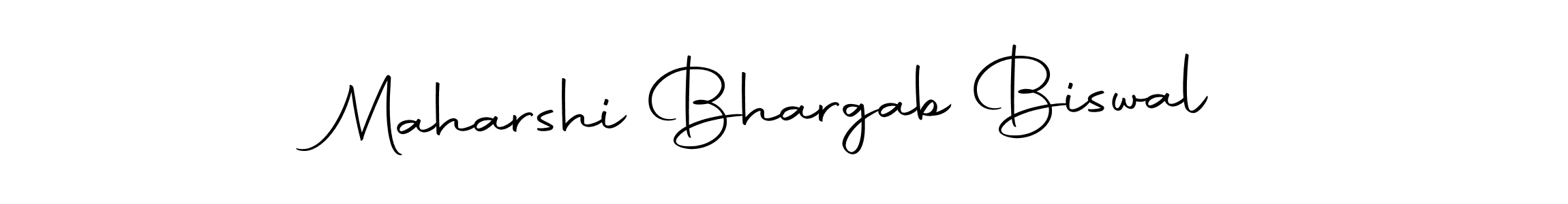 Create a beautiful signature design for name Maharshi Bhargab Biswal. With this signature (Autography-DOLnW) fonts, you can make a handwritten signature for free. Maharshi Bhargab Biswal signature style 10 images and pictures png