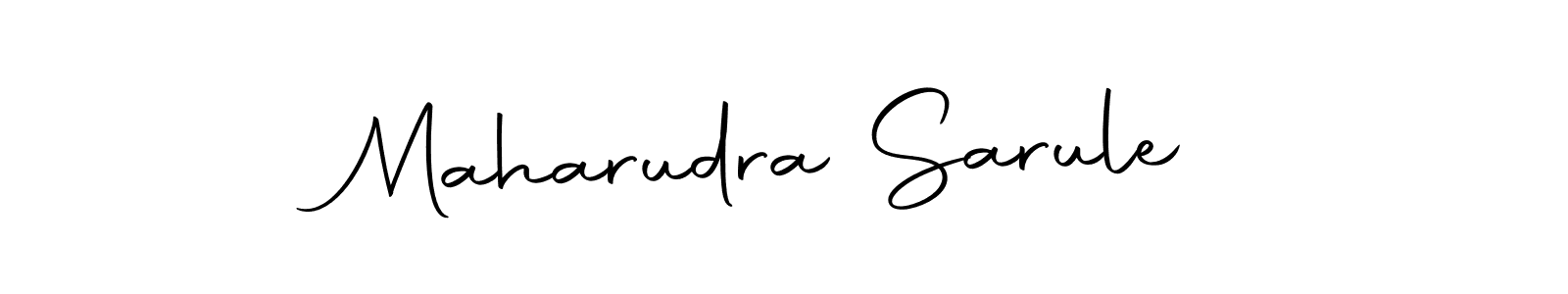 Autography-DOLnW is a professional signature style that is perfect for those who want to add a touch of class to their signature. It is also a great choice for those who want to make their signature more unique. Get Maharudra Sarule name to fancy signature for free. Maharudra Sarule signature style 10 images and pictures png