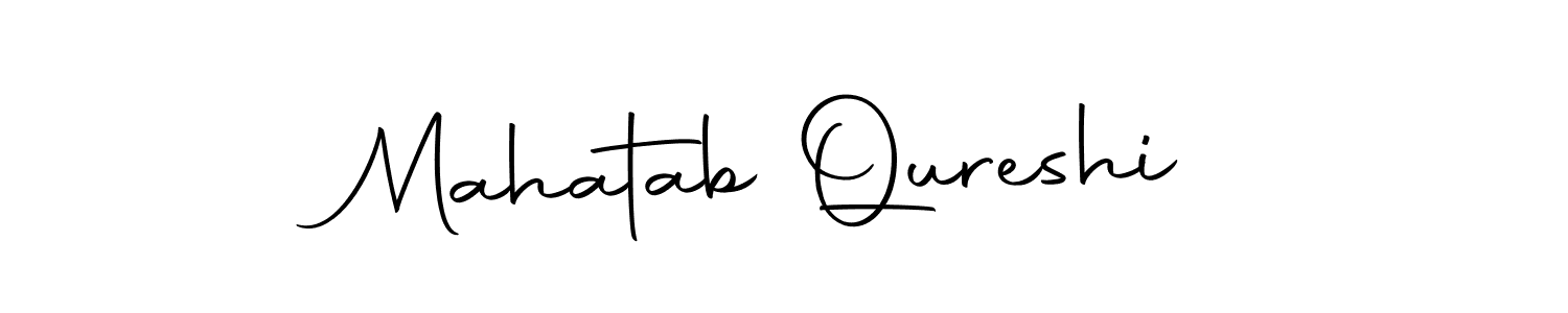 Make a beautiful signature design for name Mahatab Qureshi. Use this online signature maker to create a handwritten signature for free. Mahatab Qureshi signature style 10 images and pictures png