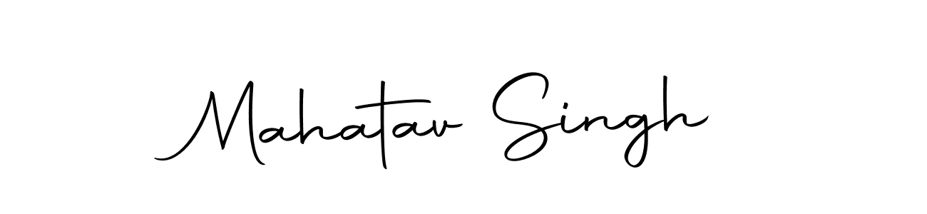 You can use this online signature creator to create a handwritten signature for the name Mahatav Singh. This is the best online autograph maker. Mahatav Singh signature style 10 images and pictures png