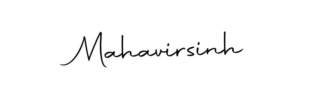 Design your own signature with our free online signature maker. With this signature software, you can create a handwritten (Autography-DOLnW) signature for name Mahavirsinh. Mahavirsinh signature style 10 images and pictures png