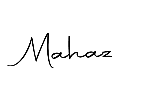 Create a beautiful signature design for name Mahaz. With this signature (Autography-DOLnW) fonts, you can make a handwritten signature for free. Mahaz signature style 10 images and pictures png