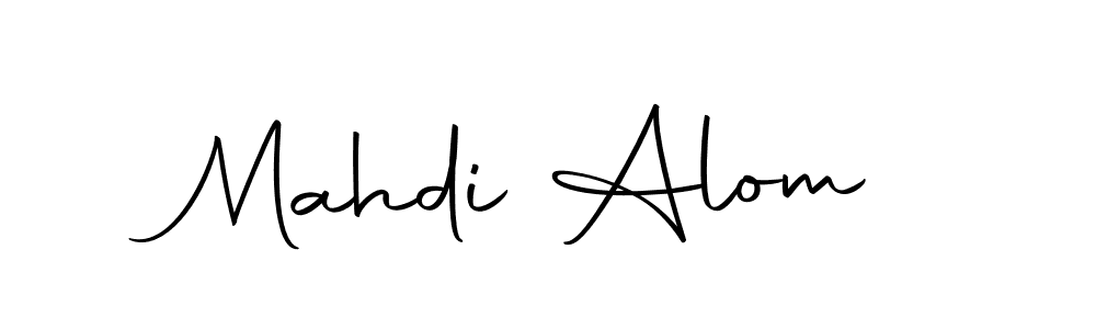 It looks lik you need a new signature style for name Mahdi Alom. Design unique handwritten (Autography-DOLnW) signature with our free signature maker in just a few clicks. Mahdi Alom signature style 10 images and pictures png
